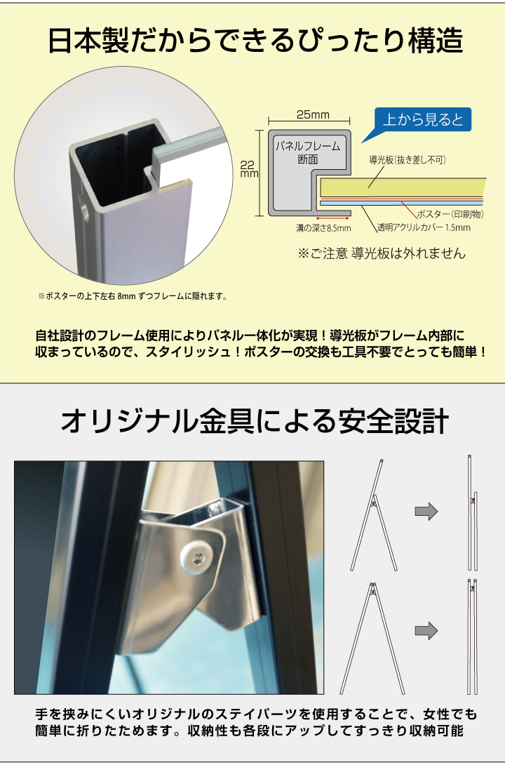 (直送品)TOKISEI バリウススタンド看板LED A2両面屋外用 VASKLED-A2R - 2